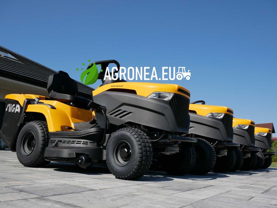STIGA 398 W 2 cylindry Traktor kosiarka Nowy Gwarancja 36m Dostawa HIT