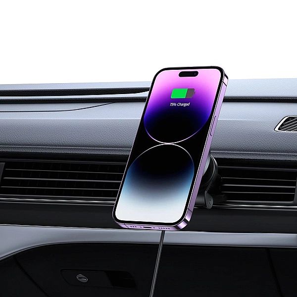Tech-Protect Mm15W-V5 Magnetic Magsafe Vent Car Mount Wireless Charger
