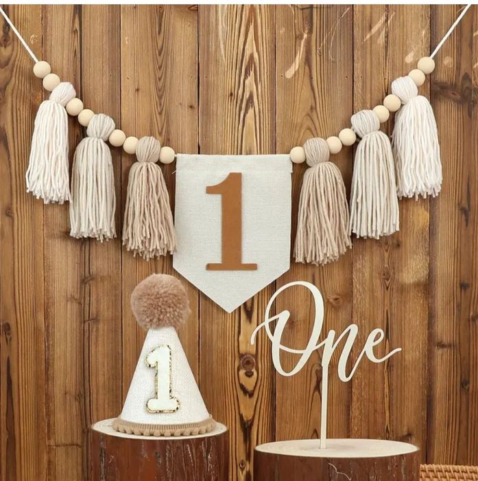 Ковпак  1 рік, топер, прикраса на стільчик