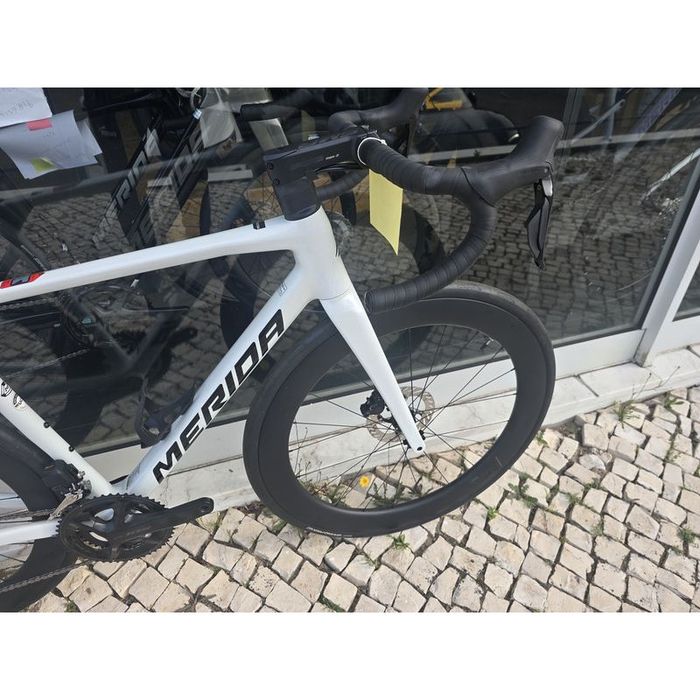 Merida carbono com rodas carbono