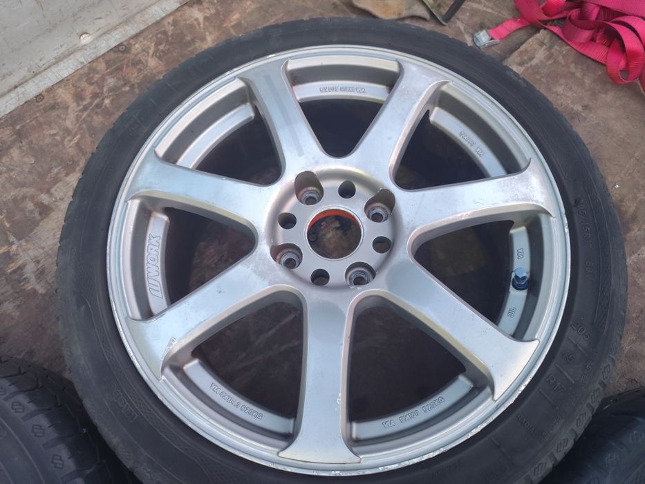 Felgi WORK C7R japońskie JDM Volvo ,honda, mitsubischi kute 17 4x114,3