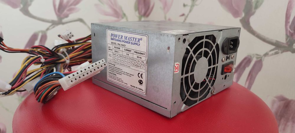 Блок питания Power Master PM-350CF 350W 80FAN на 350 Вт на запчасти