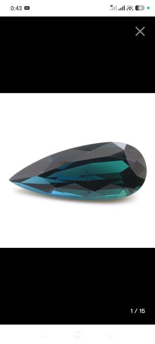 Turmalina Verde-Azulada 6.20 CT -Certificado ICA-