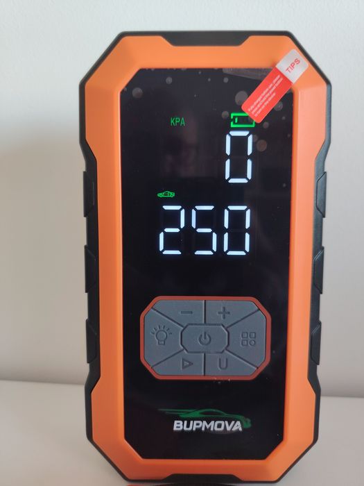 Booster com Compressor de Ar Bupmova N5 - 8000A / 92.5 Wh