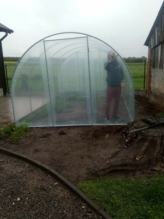 Tunel foliowy ogrodowy