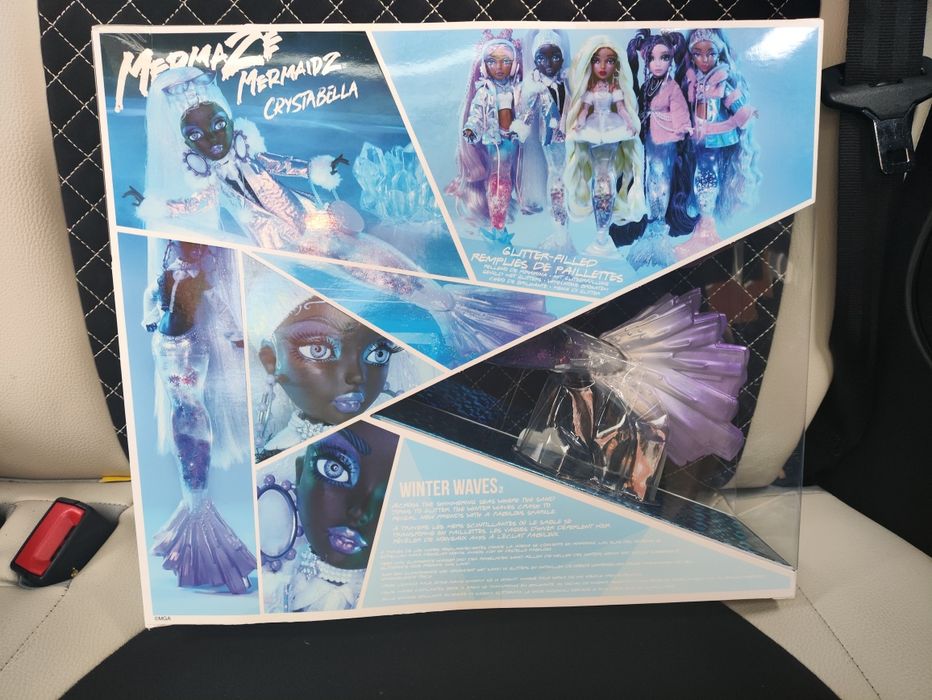 Mermaze Mermaiadz Winter lalka syrena Crystabella color change