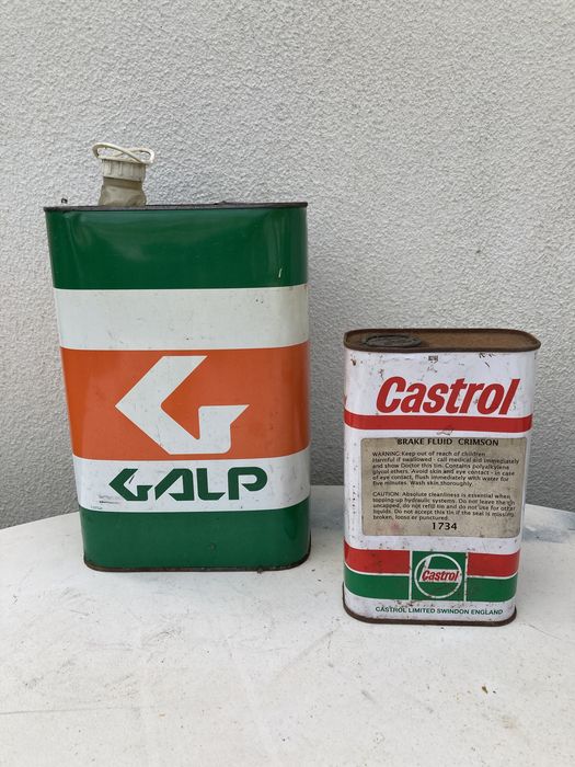 Latas antigas coleccao