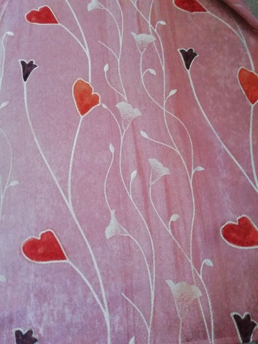 Zasłony w serduszka