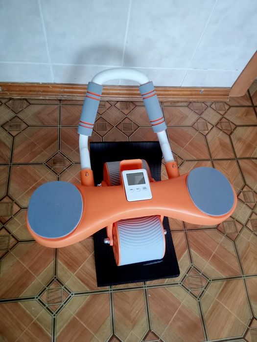 Тренажер роликовий для м'язів преса фітнес-ролик для всього тіла