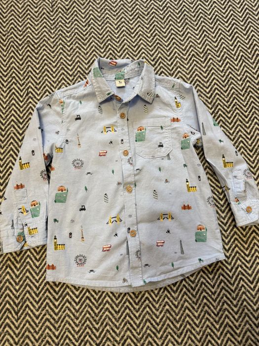 Сорочка на хлопчика 3-4 роки tu з малюнком