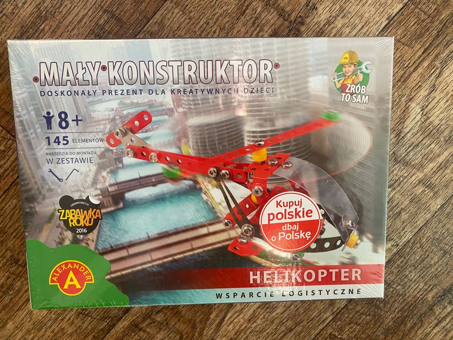 Mały konstruktor helikopter NOWE