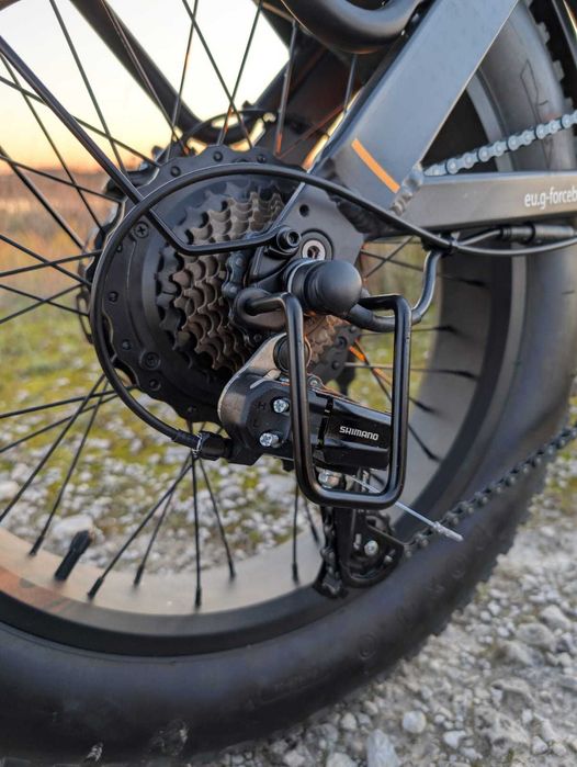 Bicicleta elétrica G-FORCE RE versão com mais Autonomia