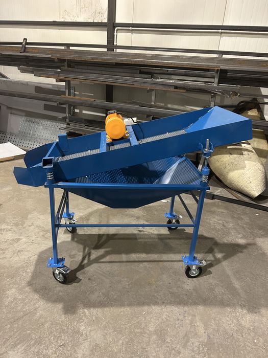 Przesiewacz wibracyjny pet pellet plastik