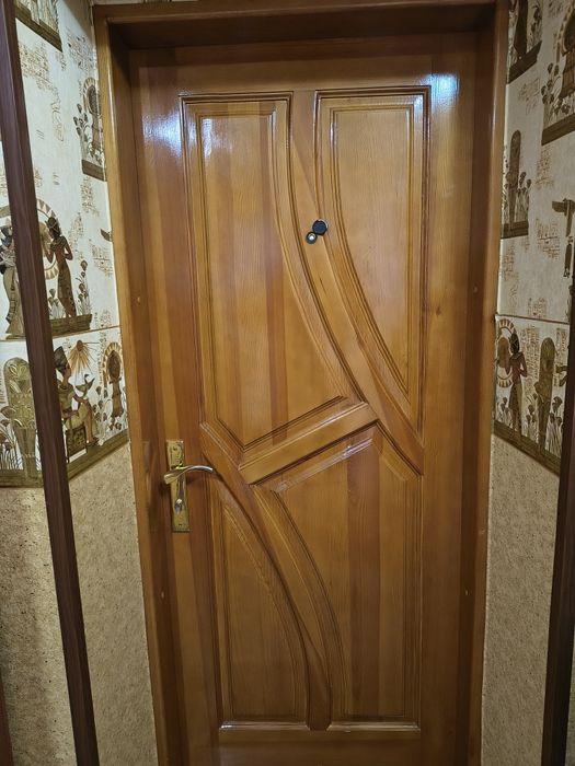 Двері вхідні дерев'яні.