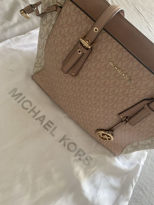 Mala Michael Kors Charlotte Large Tote Original – Rosa/Blush