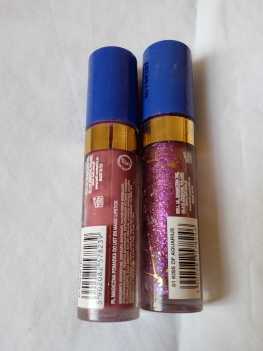 zestaw dwóch błyszczyków do ust  firma Bell