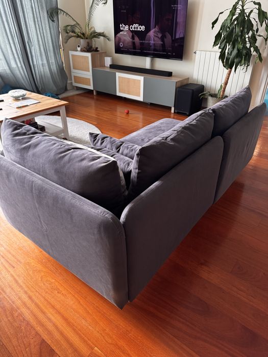 IKEA SÖDERHAMN sofá modular (canto + 1 lugar) - com rasgo (ver fotos)