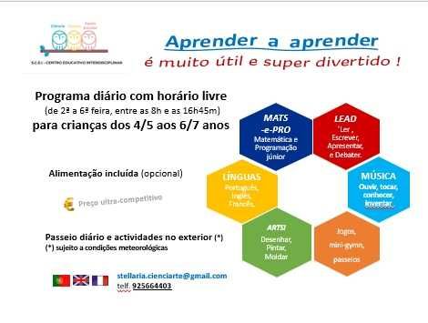 Explicações e apoio escolar: desde o 1º até ao 12º ano