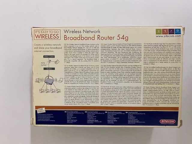 Wireless Network Broadband Router Sitecom64550709851137122