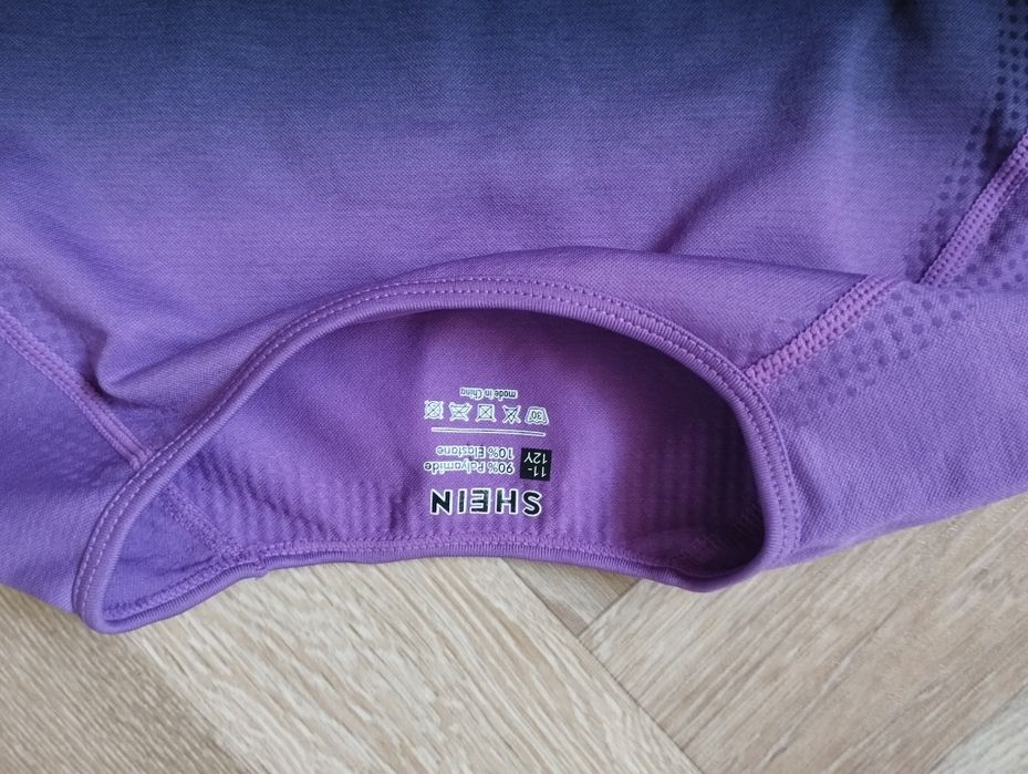 Спортивный топ для фитнеса Shein 11-12 лет