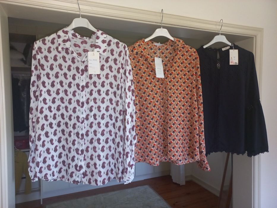 Revenda lote peças roupa nova mulher