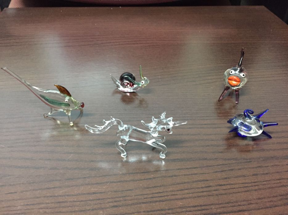 vendo coleção de peças em vidro