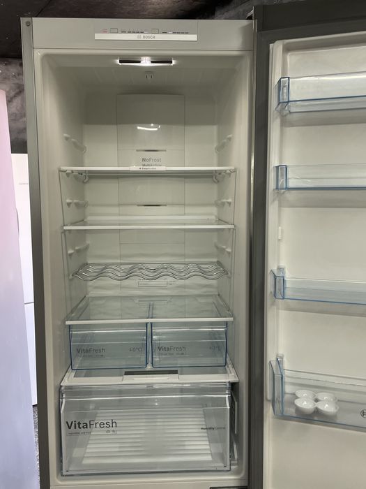 Холодильник Bosch 205см металік made in Germany