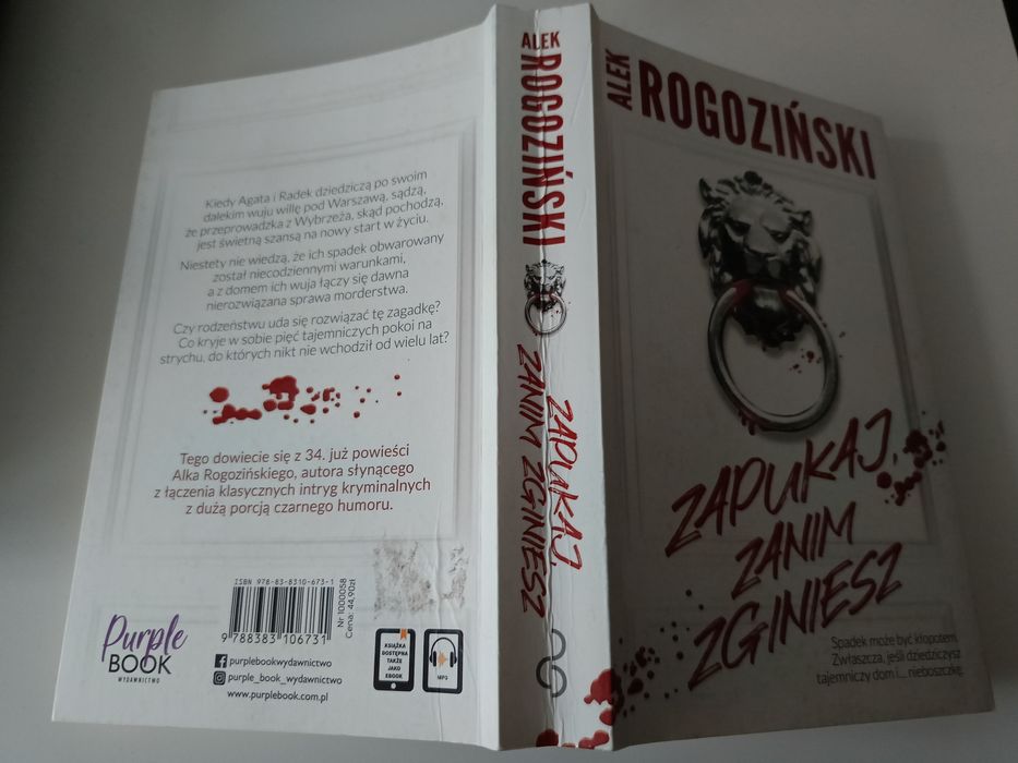Zapukaj zanim zginiesz Alek Rogoziński