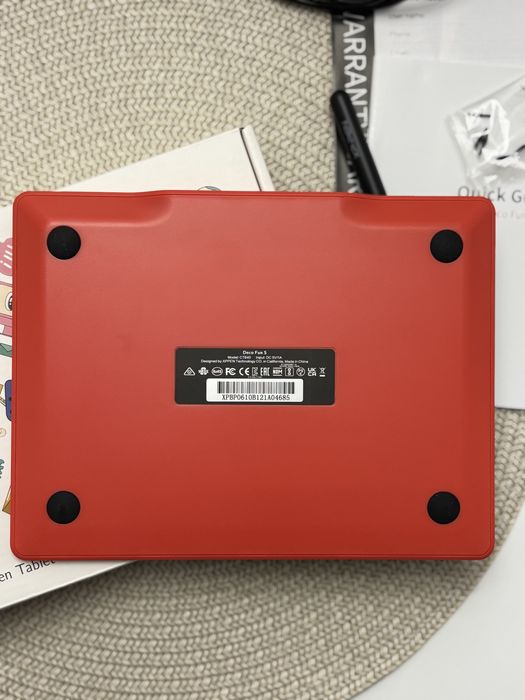 Графічний планшет Deco Fun S червоний