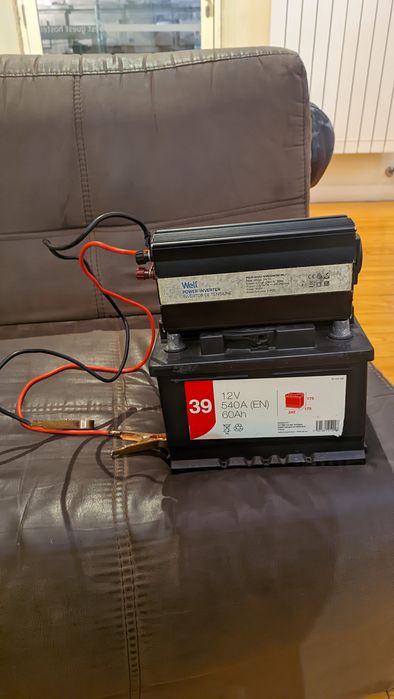 600W Battery and Inverter64739582074626120