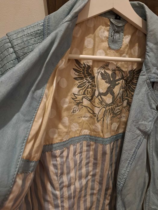 Kurtka skórzana ramoneska Gipsy rozmiar M