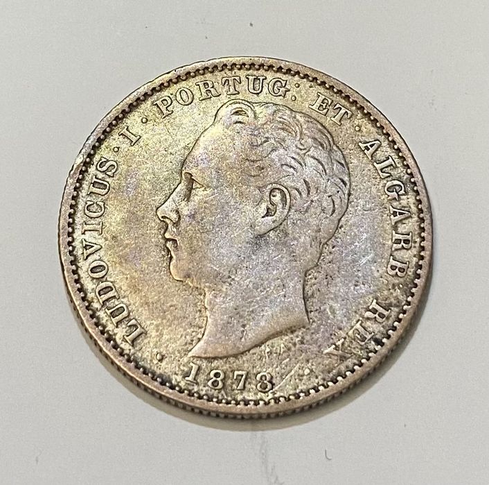 Moeda 200 Reis D LUIS 1878