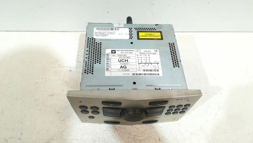 SISTEMA AUDIO / RADIO CD OPEL CORSA D 2010 -497316088