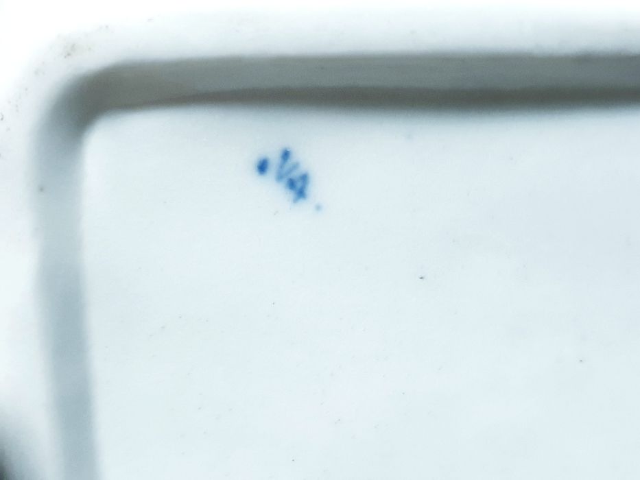 Raro antigo aquecedor de bule em porcelana Vista Alegre com litofanias