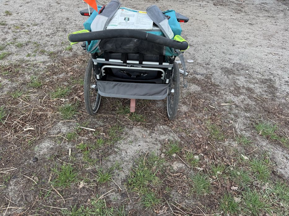 Przyczepka rowerowa wozek biegowy