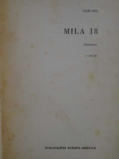 Mila 18 de Leon Uris