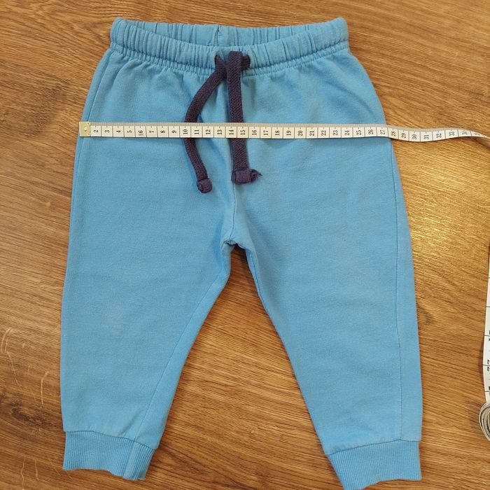 Chicco лёгкие хлопковые штаны на мальчика 74, 12м.