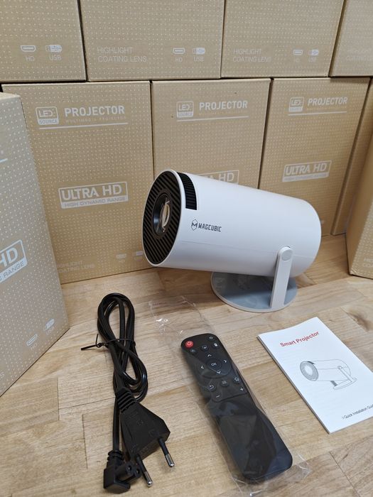 Projetor led 6000 lumens ANDROID 11 + Keystone 4D / 1080P  NOVOS