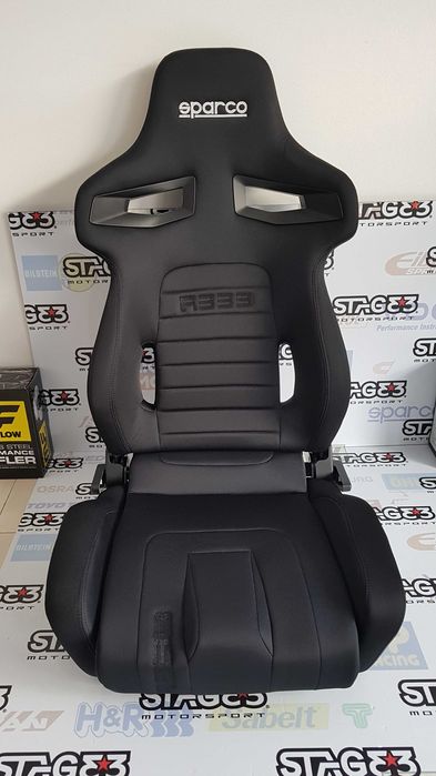 Baquet Banco Sparco R333 R100 OMP Reclinavel Recaro Patrol Nissan GR