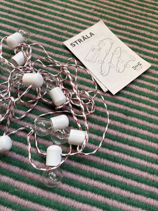 Ikea lampki choinkowe/ozdobne Strala