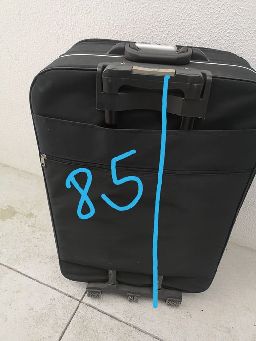 Malão de viagem, preto