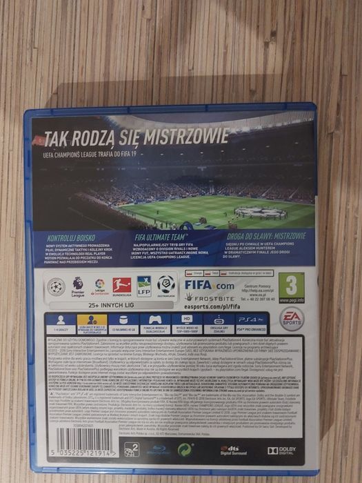 Gra Fifa 19 Play Station 4
