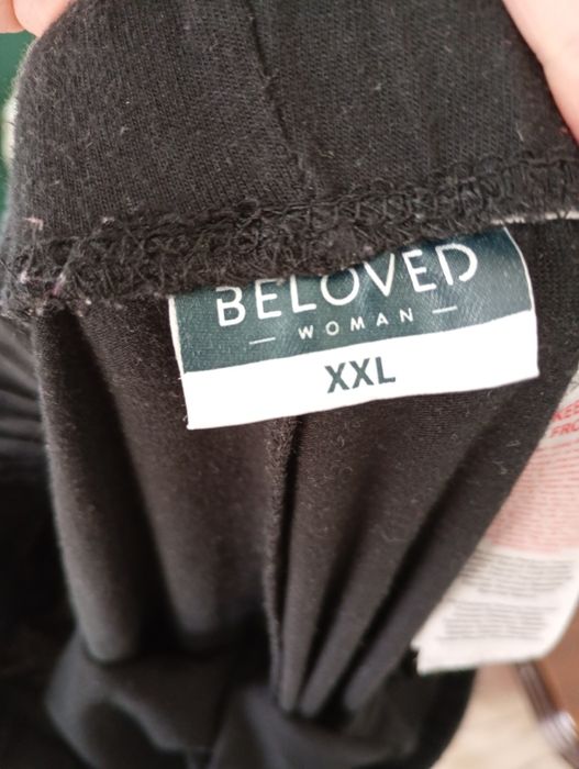 Legginsy damskie czarne xxl