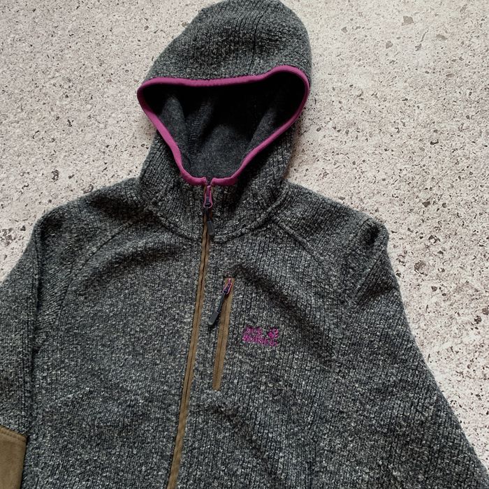 Jack Wolfskin кофта худі трекінгова full zip gorpcore Жіноча