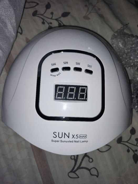 Lampa do Paznokci LED UV Mocna 80W Kosmetyczna do Hybryd Żeli