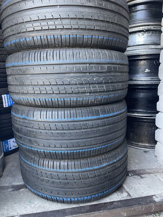 Шины 215/55 R17 Pirelli P zero б/у комплект 4,5мм лето U6