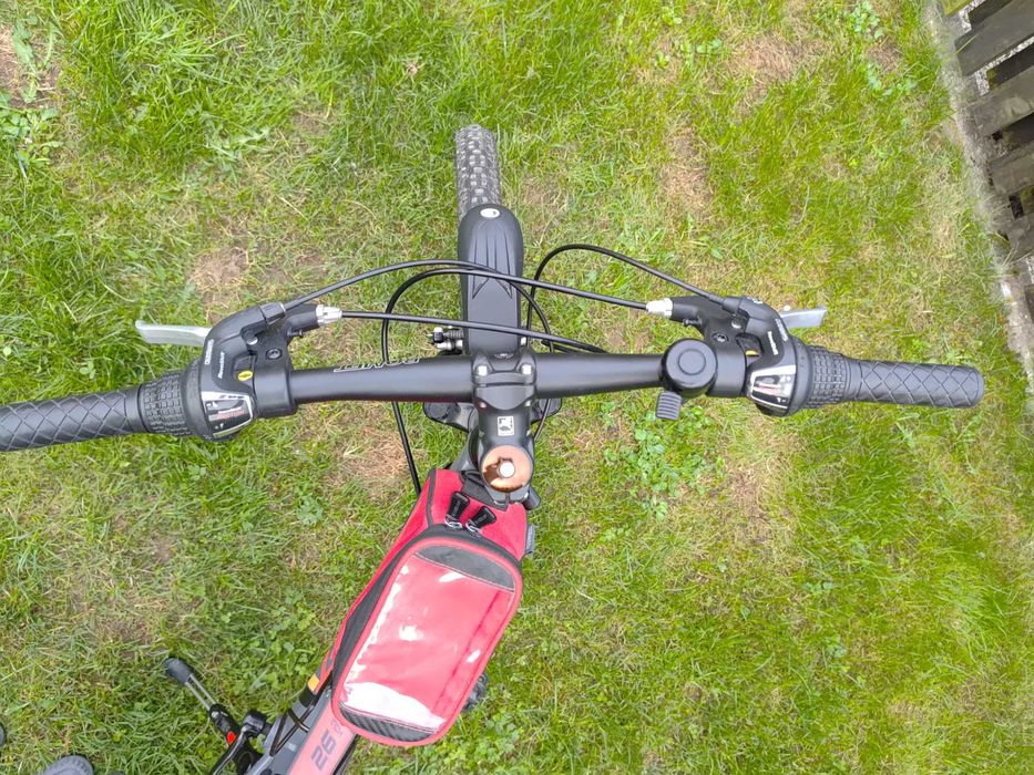 Rower górski ROMET RAMBLER 26" S szaro/pomarańczowy