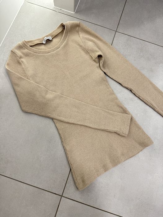 Bluzka z dkugim rękawem XXS beżowa pakuten