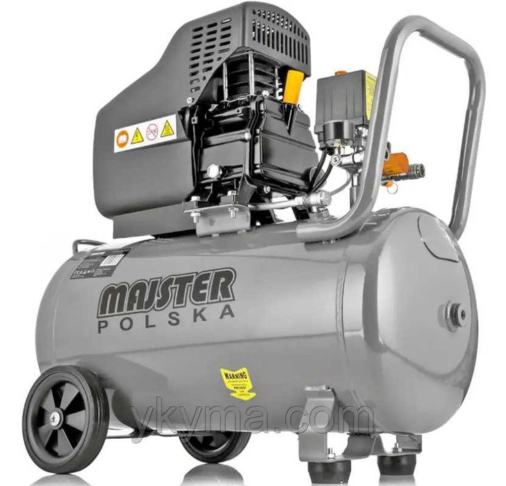 Компресор повітряний Majster Polska 50л 1.8кВт 8атм 220л\хв компрессор
