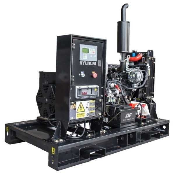 Gerador 1500Rpm Monofásico 18Kw DHY18KEM Hyundai Novos